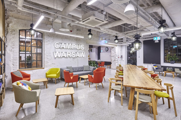 岁月醇美 Google Campus华沙联合办公设计欣赏