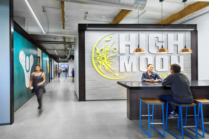 玩物立志 High Moon电竞工作室加州总部设计欣赏