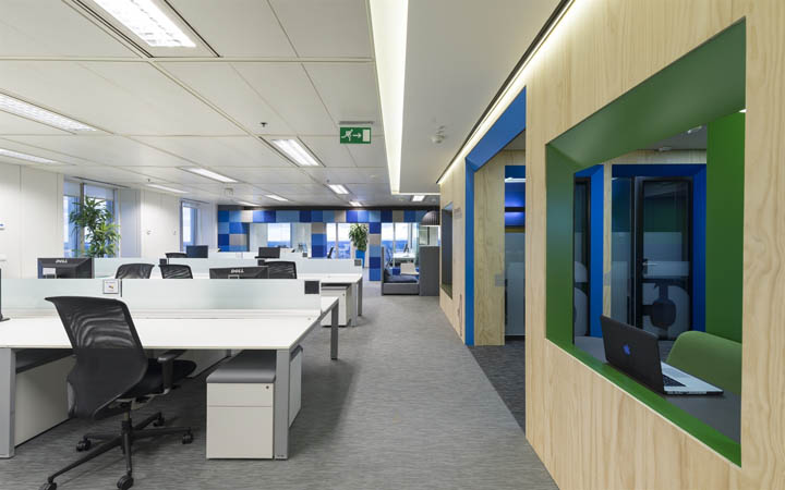 炫色飞扬 谷歌马德里总部设计