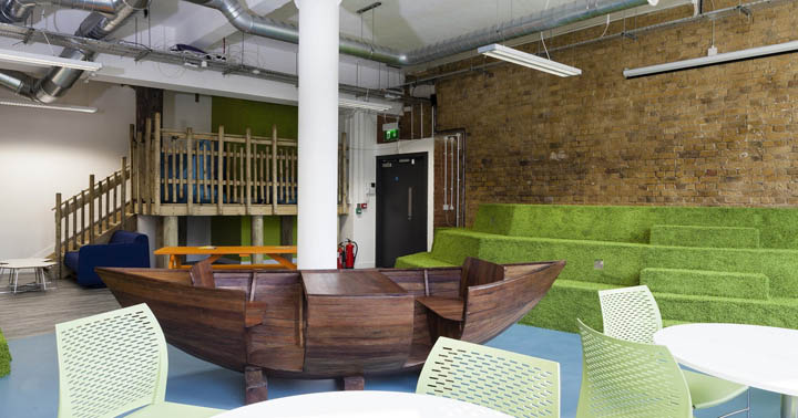 生命和绿色拥抱:Friends of the Earth办公室设计