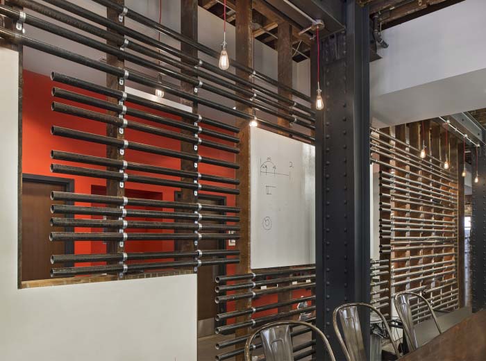 复古工业风 Detroit Labs底特律办公室设计