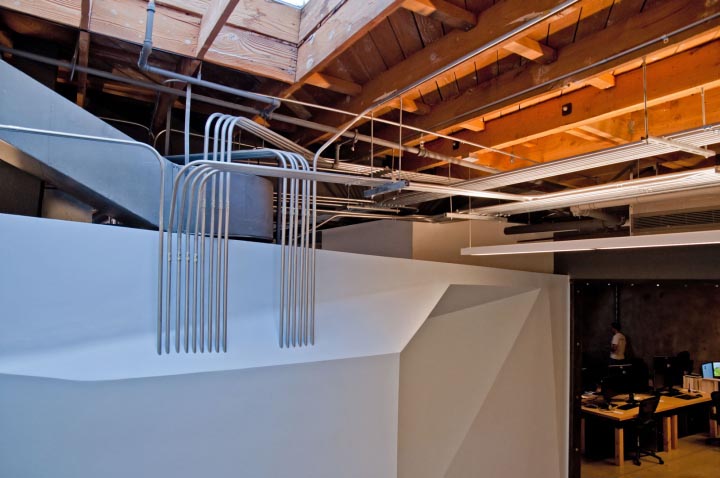 科幻工业质感:Framestore洛杉矶办公室设计