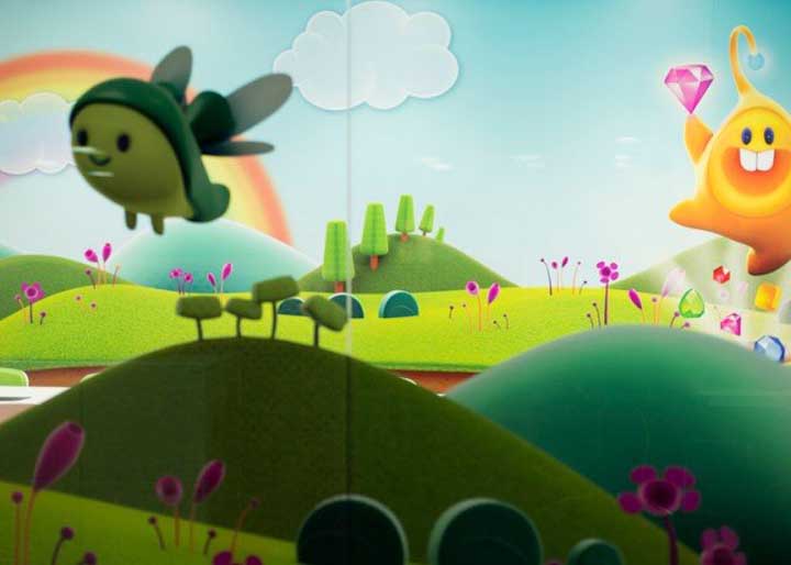 糖果传奇 Candy Crush Saga办公室变身卡通王国