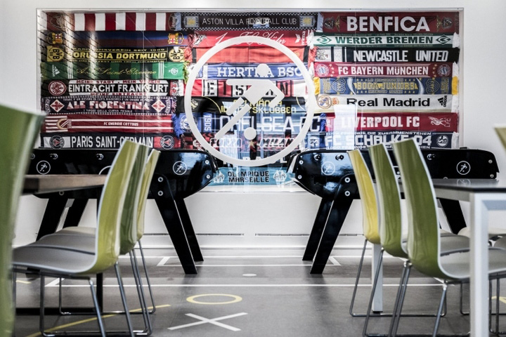 快乐足球 德国Onefootball总部办公室创意设计