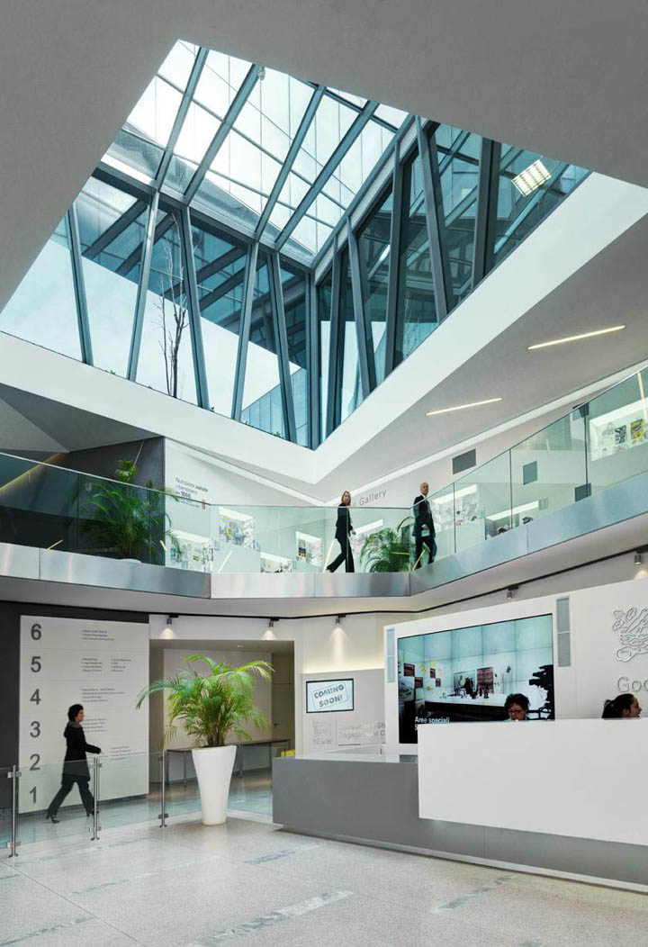 花园办公 米兰雀巢总部设计欣赏