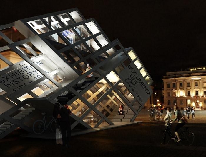 第十三届德国卡塞尔（2012）文献展临时展馆设计方案