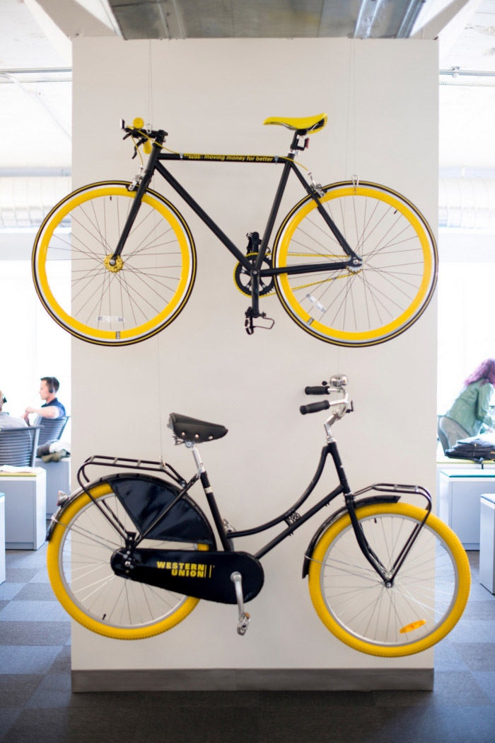 轻松工作 金融服务机构Western Union旧金山办公室