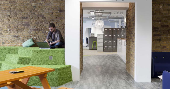 生命和绿色拥抱:Friends of the Earth办公室设计