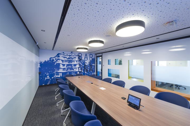 炫色飞扬 谷歌马德里总部设计