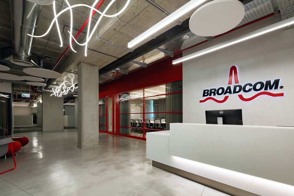 品牌创意 Broadcom以色列办公设计欣赏