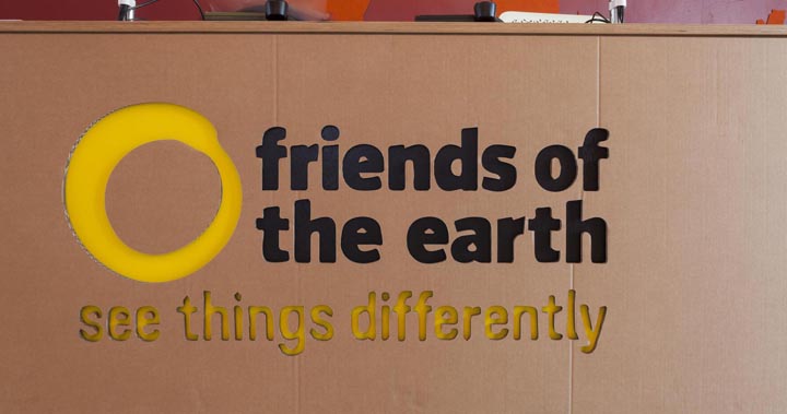 生命和绿色拥抱:Friends of the Earth办公室设计