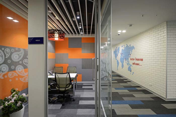 燃情印度  Pegasystems海德拉巴办事处设计